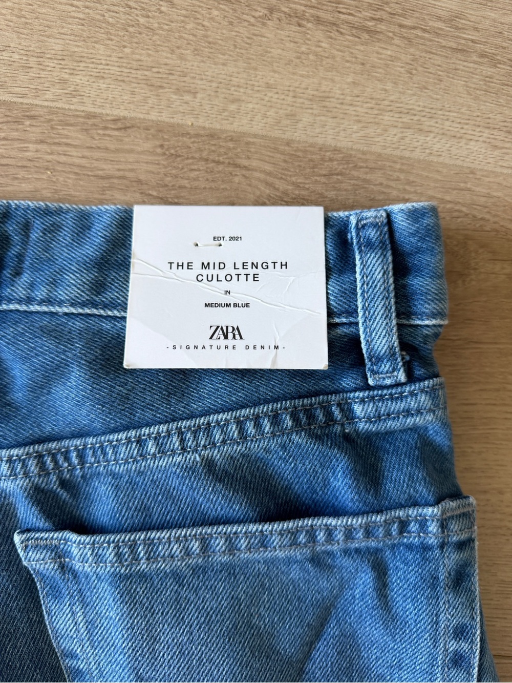 Zara Relaxed Wide-Leg Jeans - Picture 3 of 8
